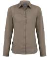 CR541 CES002 Craghoppers Expert Ladies Kiwi Long Sleeve Shirt Pebble colour image